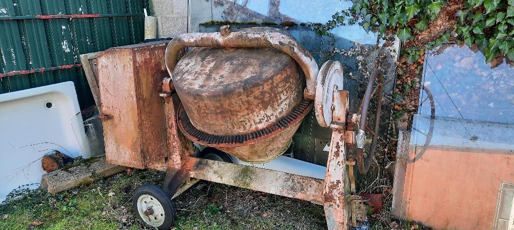 betonmolen, Ophalen, Gebruikt