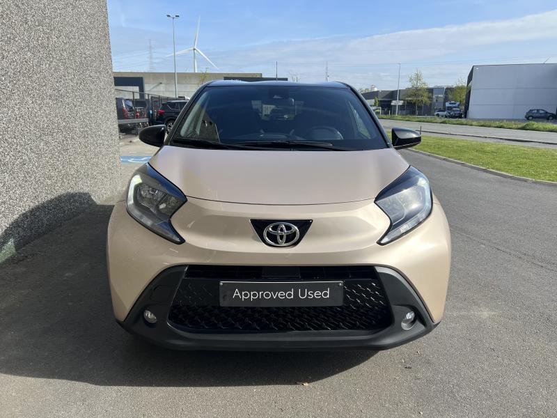 Toyota Aygo X 1.0 MT Pulse, Auto's, USB, 109 g/km, 72 pk, Beige