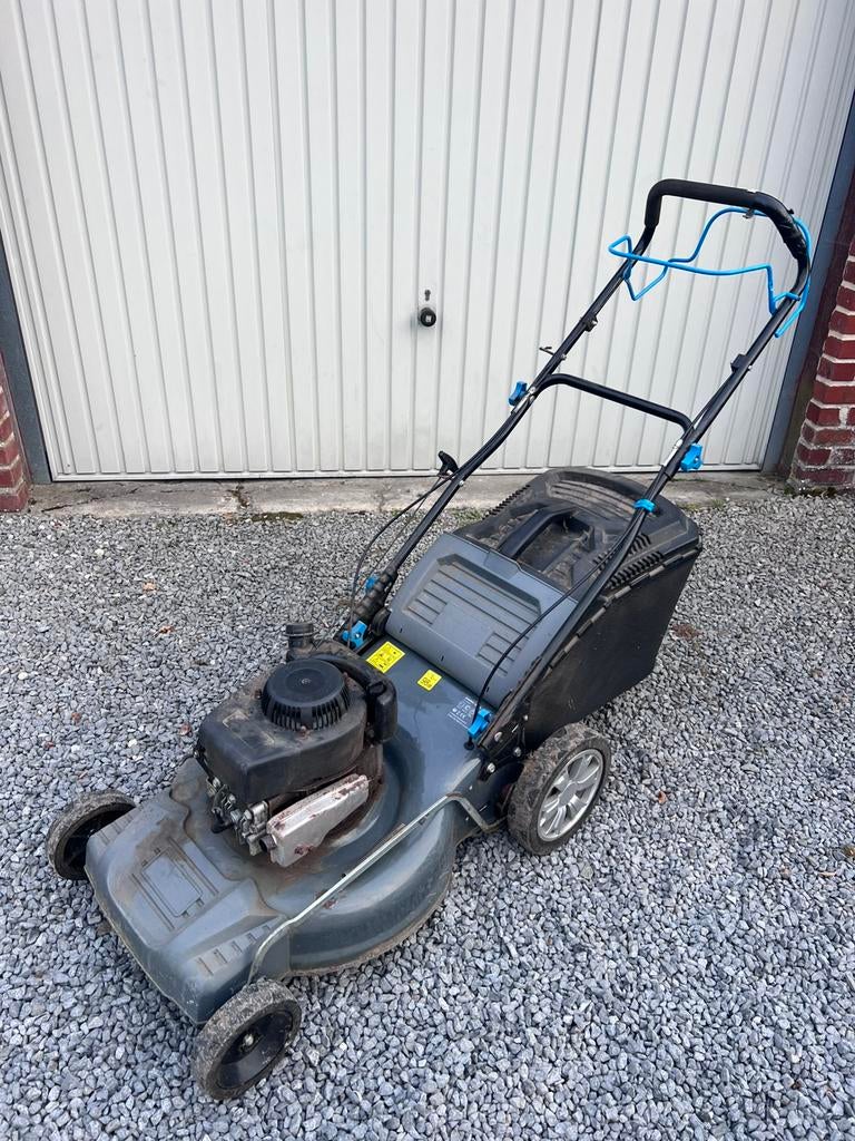 Grasmaaier - gratis - start niet, Tuin en Terras, Ophalen, Cirkelmaaier, Gebruikt, Opvangbak