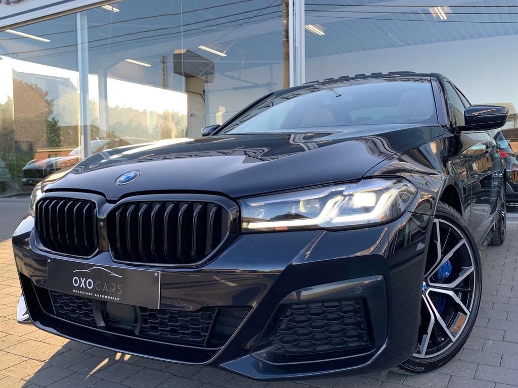 BMW 5 Serie 545 e Xdrive 394CV / Pack M / SHADOW Line / FULL, Autos, Cuir, 42 g/km, 4 portes, Entreprise