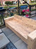 Steigerhout loungbanken gratis thuisbezorgd, Tuin en Terras, Tuinbanken, Ophalen of Verzenden