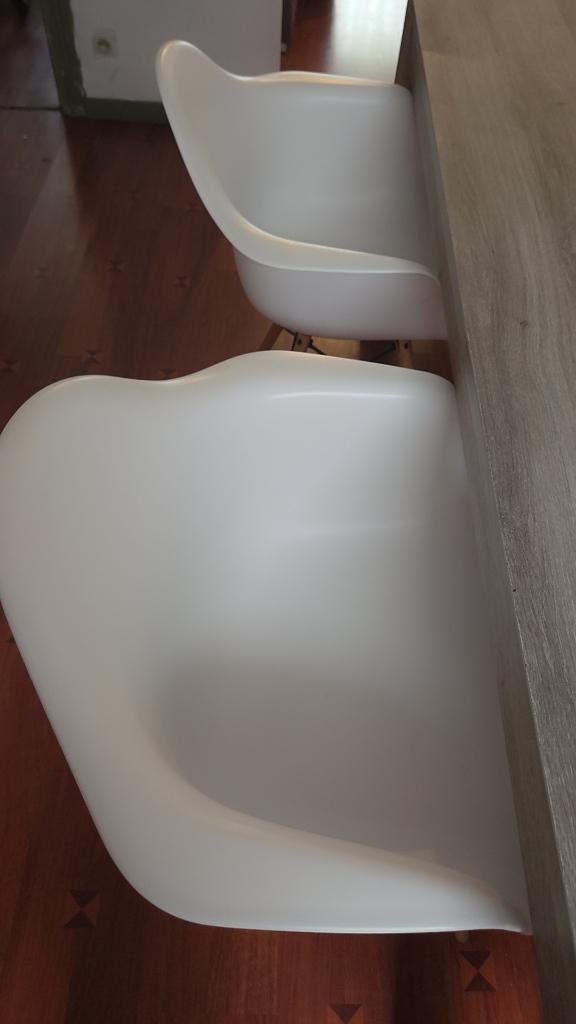 6 Stoelen, Maison & Meubles, Chaises, Synthétique, Enlèvement, Blanc, Cinq, Six Chaises ou plus