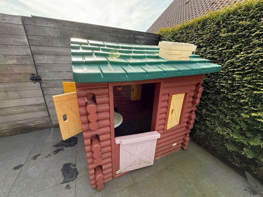 Speelhuisje, Ophalen, Gebruikt, Kunststof