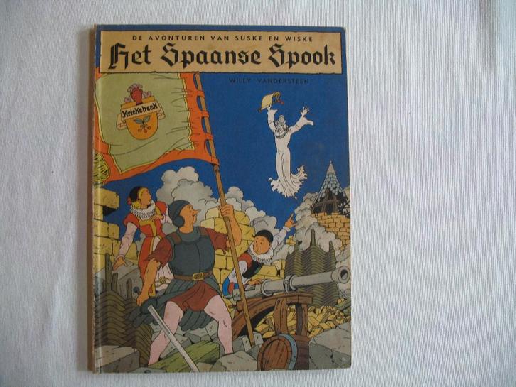 Suske en Wiske, Het Spaanse spook, 2de druk 1953, Livres, BD, Une BD, Enlèvement ou Envoi
