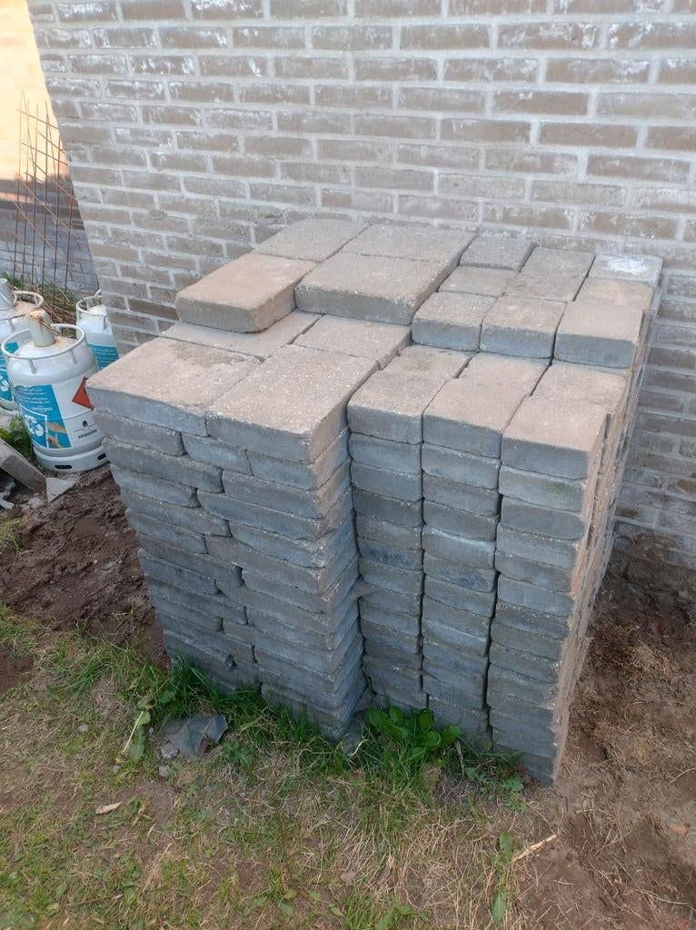 Gratis klinkers, Tuin en Terras, Ophalen