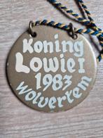 Carnaval medaille Wolvertem Koning Lowie 1983, Postzegels en Munten, Ophalen of Verzenden