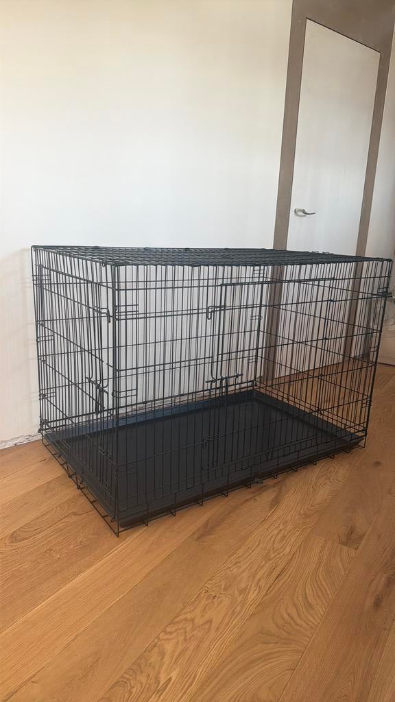 XXL hondenbench 124 x 76 x 83 cm, Animaux & Accessoires, Maisons pour chiens, Comme neuf, Enlèvement