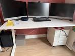 Bureau ikea 160x80 - weg mits correct bod, Enlèvement, Comme neuf, Bureau