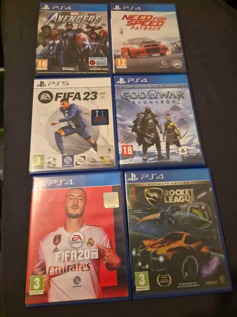 PS4 & PS5 games - Topstaat - Getest & Werkend, Games en Spelcomputers, Games | Sony PlayStation Vita, Zo goed als nieuw, Avontuur en Actie