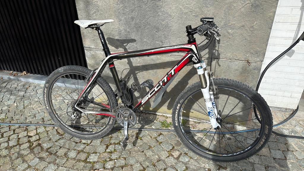 Carbon mtb scott scale 20 met richie stuur, xtr en fox, Fietsen en Brommers, Fietsen | Mountainbikes en ATB, Ophalen, Gebruikt