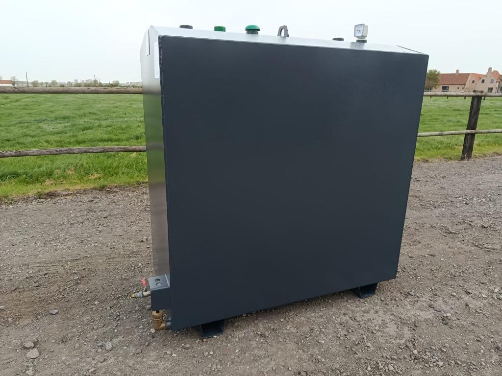 Dubbelwandige mazouttank  1400 L, Ophalen, Gebruikt