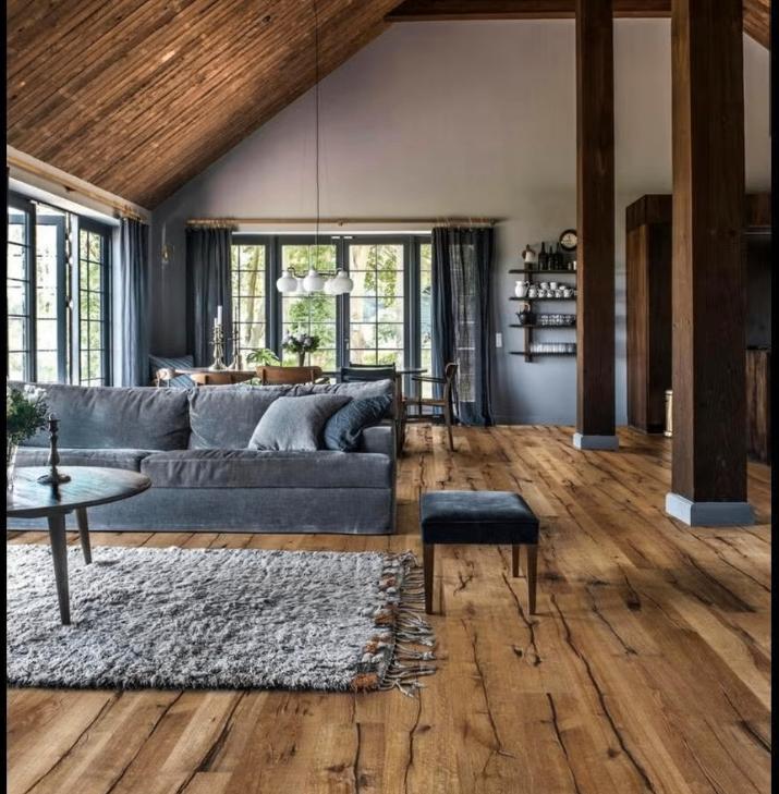 GEOLIEDE EIKEN VLOER ANTIEK VEROUDERD KANT & KLAAR, Ophalen