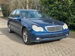 Mercedes c200 Cdi 2004 belgisch voertuig start en rijdt expo, Auto's, Mercedes-Benz, Zwart, Blauw, Bedrijf, 5 deurs
