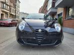 Alfa Romeo Mito1.4 benzine 90dkm volledige onderhoudshistori, Auto's, Voorwielaandrijving, Lederen bekleding, Zwart, Leder