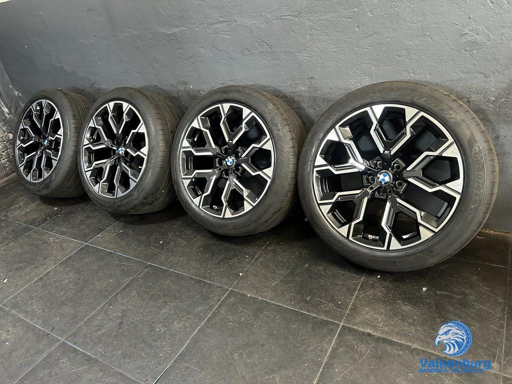 8mm! Originele BMW X3 G45 7 serie G70 Style 1036M 20 inch br, Autos : Pièces & Accessoires, Pneus & Jantes, Pneus et Jantes, Pneus été