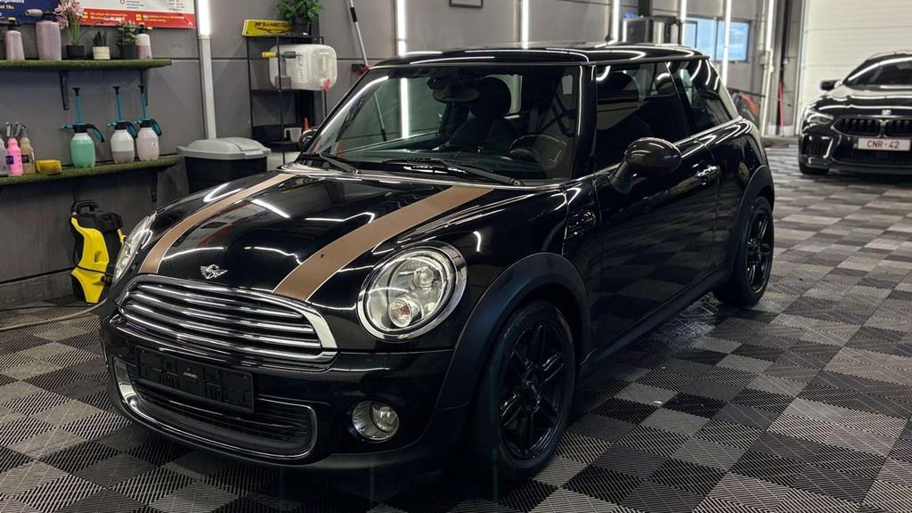 Mini One 1.6l BENZINE Bj. 2012 178.327Km, Auto's, 4 zetels, Gebruikt, 4 cilinders, Zwart