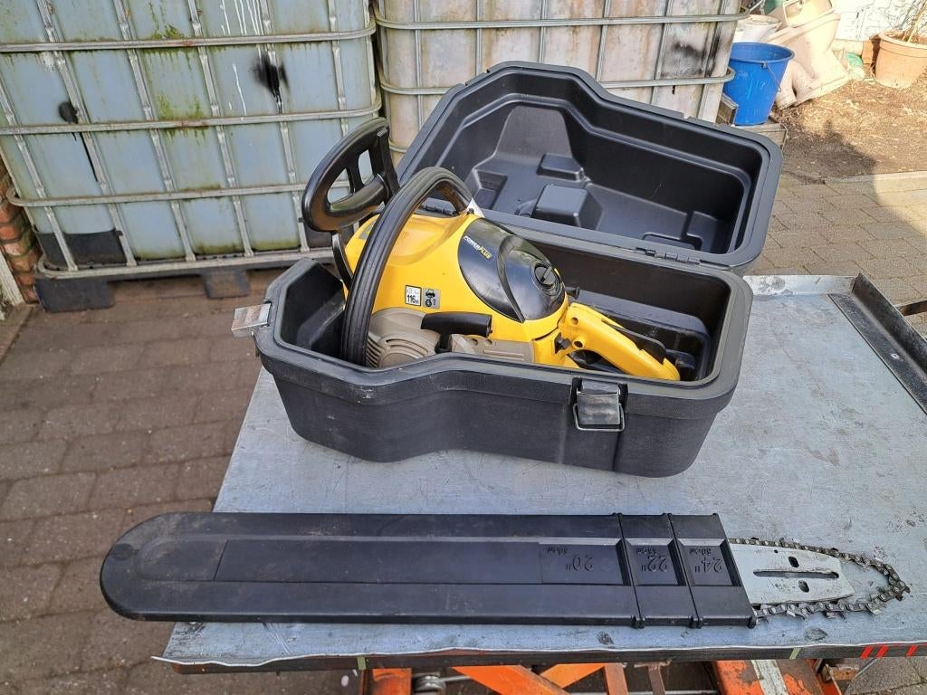 Kettingzaag, Bricolage & Construction, Outillage | Scies mécaniques, Enlèvement, Utilisé, Tronçonneuse, Powerplus