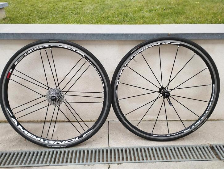 Campagnolo Shamal Alu, Rim Brake, Shimano 11V, Fietsen en Brommers, Fietsonderdelen, Gebruikt, Racefiets, Ophalen