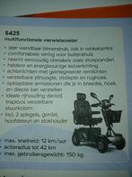 S425 multifunctionele vierwielscooter, Divers, Voitures sans permis & Scooters pour invalides, 36 à 45 km, 11 à 15 km/h, Enlèvement