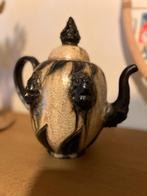 Prachtige Belgische theepot handgemaakt '50 Sylvain Sttublet, Ophalen of Verzenden
