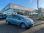 Opel corsa met keuring verkoop en garantie, Auto's, Voorwielaandrijving, Zwart, 4 cilinders, Leder en Stof