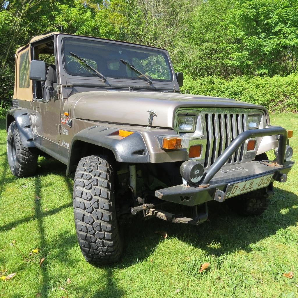 Jeep Wrangler YJ 1992 Sahara, Handgeschakeld, Particulier, Wrangler, Te koop