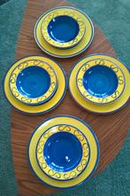 8 borden handpainted, Ophalen of Verzenden, Nieuw, Bord(en)