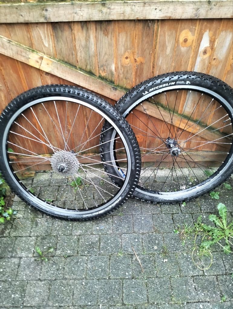 Mountenbike wielen 26 ich wiel maat, Fietsen en Brommers, Fietsen | Mountainbikes en ATB, Ophalen