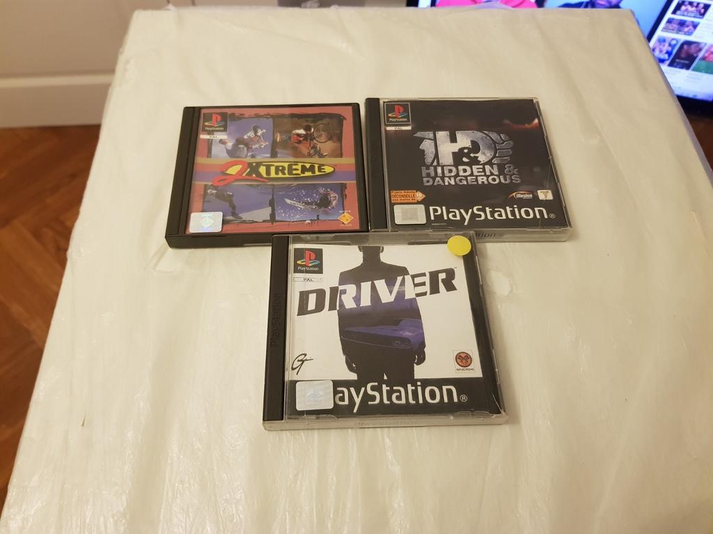 Lot 3 ps1-spellen