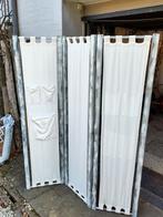 Paravent bois /tissu, Maison & Meubles, Enlèvement