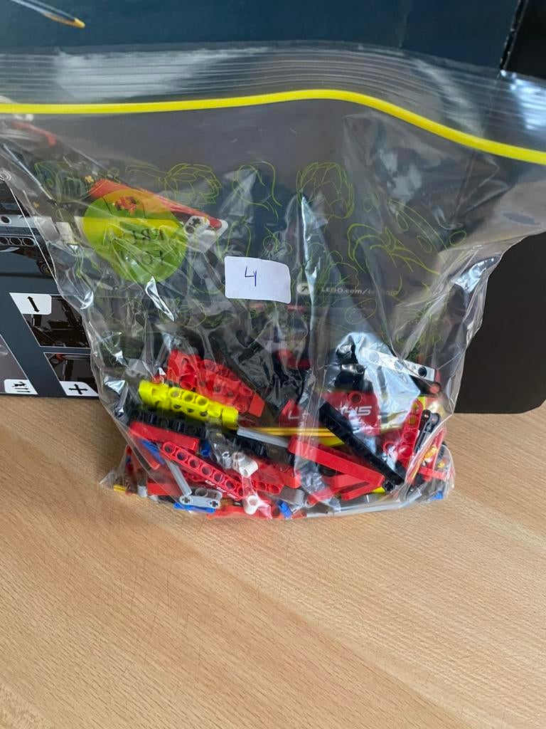 Lego helicopter, Ophalen, Gebruikt