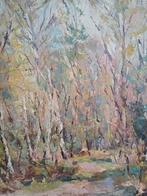 Schilderij  op stuk doek M.VAN DEN BEMPT, Enlèvement ou Envoi