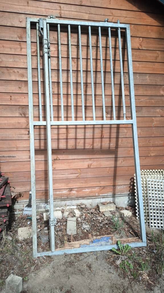 Gevalvaniseerde staldeur schuifdeur, Animaux & Accessoires, Box & Pâturages