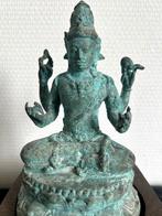Statue de Shiva en bronze de Bali - fin 19ème Siècle, Antiquités & Art, Enlèvement ou Envoi