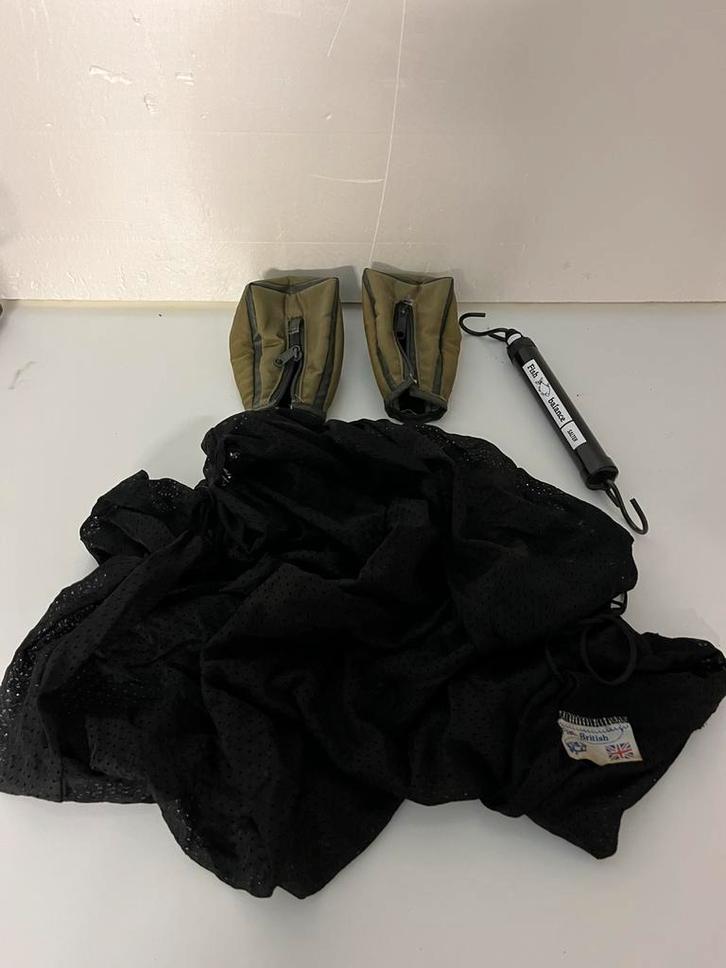 Weegzak/hoesjes beetmelders/ weegschaal 20kg, Watersport en Boten, Hengelsport | Karpervissen, Gebruikt, Ophalen of Verzenden