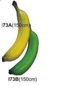 Banaan 94 cm - decoratie fruit reclame banaan polyester, Ophalen, Nieuw