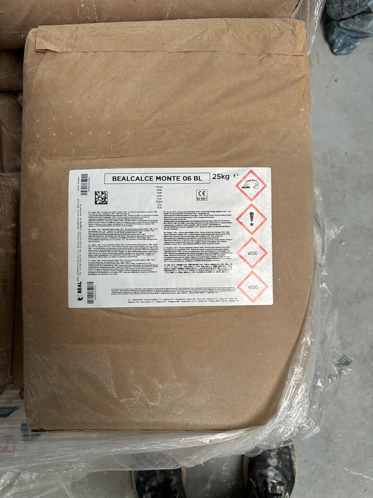 Kalei merk mortex/beal +- 17 zakken, Doe-het-zelf en Bouw, Ophalen, Nieuw