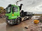 Mercedes hiab kraan en containersysteem, Auto's, Automaat, Euro 5, Zwart, Bedrijf