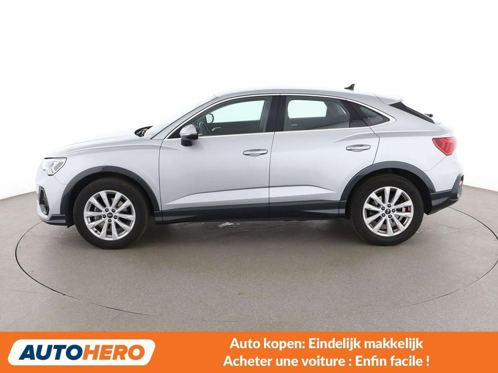 Audi Q3 35 TFSI Mild-Hybrid ACT (bj 2022, automaat), 150 pk, SUV of Terreinwagen, Zilver of Grijs, Elektronische parkeerrem