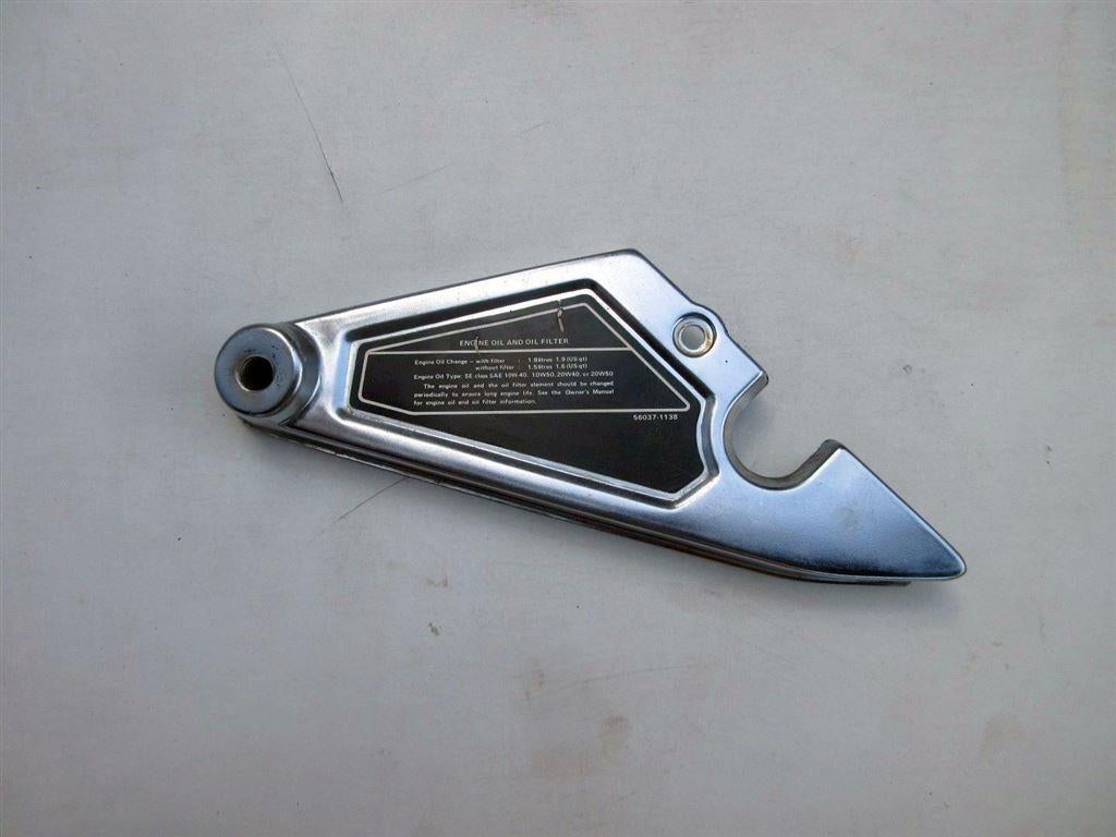 Kawasaki KZ305 hielplaat rechts schild KZ 305 afdekplaat kap, Motoren, Onderdelen | Kawasaki, Gebruikt, Ophalen of Verzenden