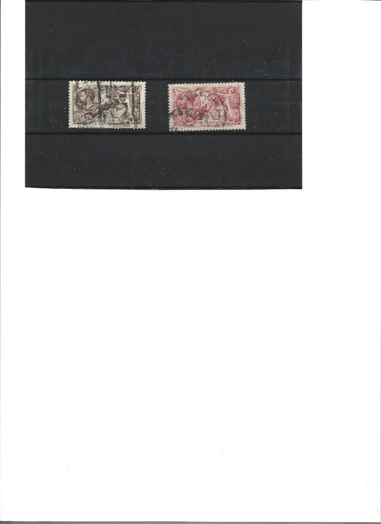 Postzegel Groot-Brittanië, Verzenden, Gestempeld