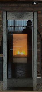 Pelletkachel Thermorossi, Enlèvement, Utilisé, Cheminée sur pied