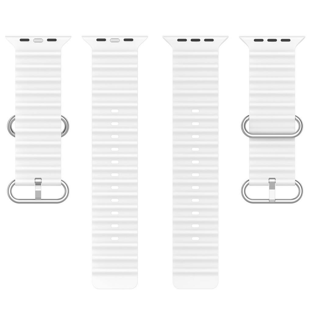 NIEUW APPLE WATCH BANDJE ULTRA 2 49 MM OCEAN BAND TITANIUM, Ophalen of Verzenden, Nieuw, Wit, APPLE