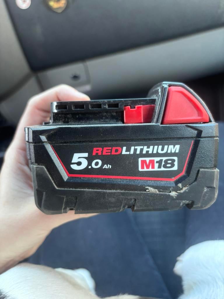 Batterij milwaukee, Ophalen, Zo goed als nieuw