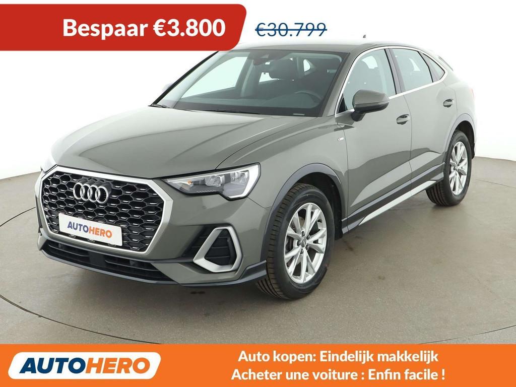 Audi Q3 35 TFSI Mild-Hybrid ACT S line (bj 2020, automaat), Stof, 5 zetels, 150 pk, SUV of Terreinwagen
