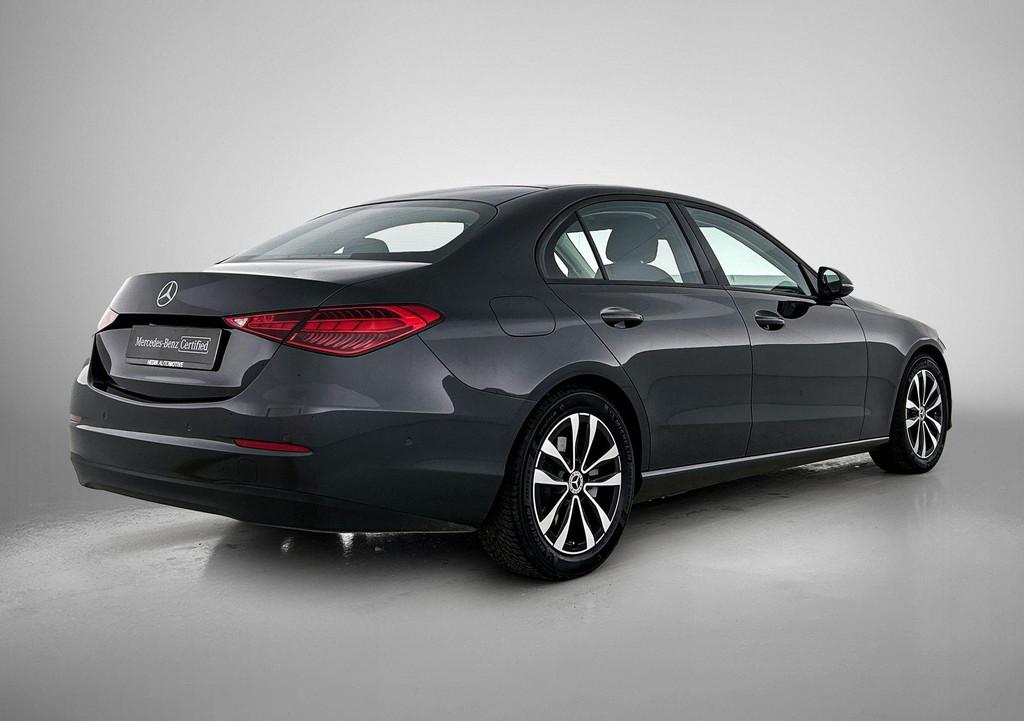 Mercedes-Benz C-Klasse Berline 180 Business Line Dodehoekass, Auto's, Mercedes-Benz, Automaat, 4 deurs, Zwart, 4 cilinders