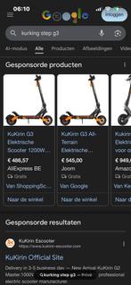 Kurking, Fietsen en Brommers, Ophalen, Zo goed als nieuw