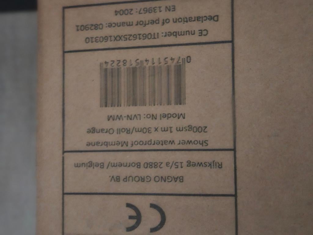 Waterdichtdoek, Ophalen, Nieuw, Douche