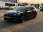 Ford Focus ST-Line 1.0 Ecoboost 125pk 2019 Zwart Pano Aut, Auto's, Euro 5, Zwart, Leder en Stof, Zwart