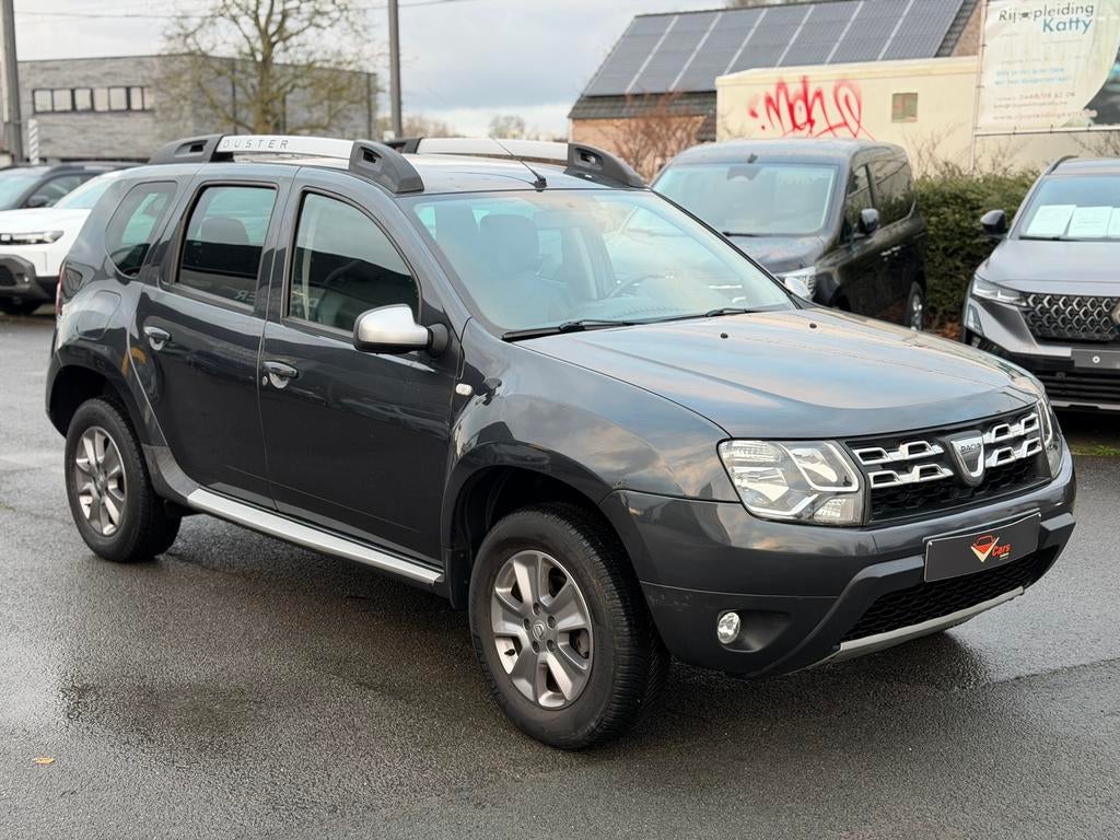 Dacia Duster benzine 1ste eig. Navi airco + keuring en gar., Bluetooth, Duster, Bedrijf, Onderhoudsboekje